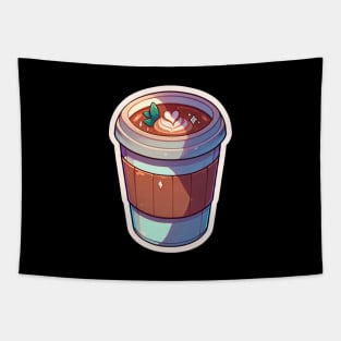 Coffee Cafe Retro Roast Vintage Art Tapestry