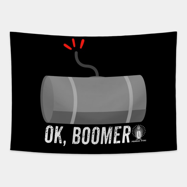 OK Boomer Tapestry by PenguinPyro