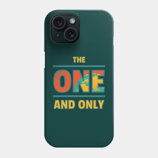 The One and Only Planet Earth | Retro Colors Phone Case