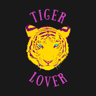 Love Tigers Cute Funny Happy Wildlife Shirt Sarcastic Spiritual Animal Birthday Gift Sarcastic Happy Fun Witty Good Spiritual Depression Anxiety Gift T-Shirt