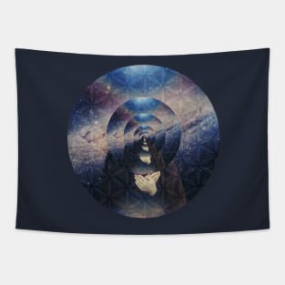 Mother of the Universe Hologram Tapestry