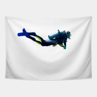 Diver Tapestry