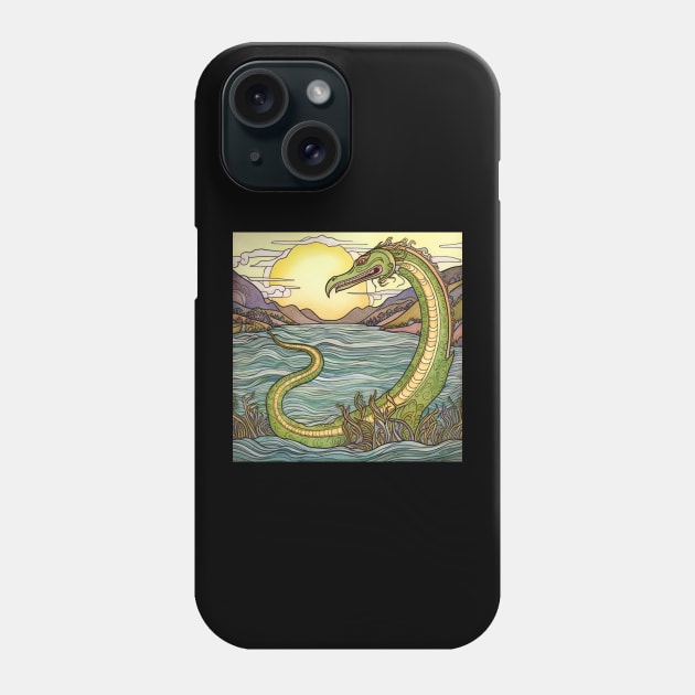 Loch Ness Monster Phone Case by ComicsFactory