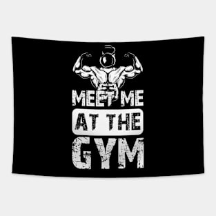 Meet me at the gym Tapestry
