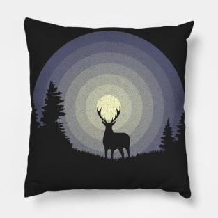 Forest at Night Pillow