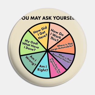 Things You May Ask Yourself Pin