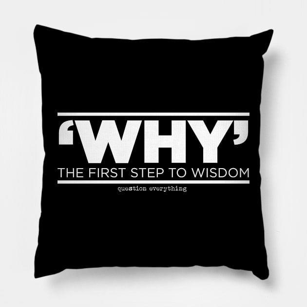 Why wh Pillow by ShawneeRuthstrom