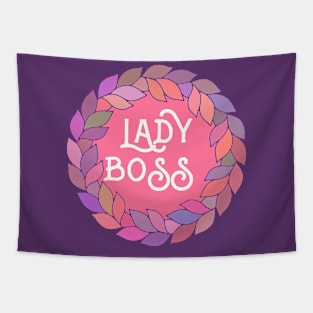 Lady Boss T-Shirt Tapestry