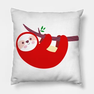 cute sloth design Pillow