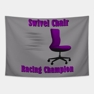 Swivel Chair Racing Champion Tapestry