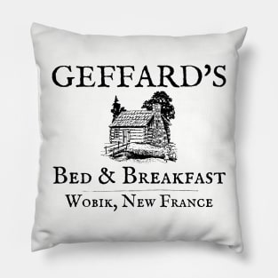 Geffard's Bed and Breakfast Wobik New France Pillow