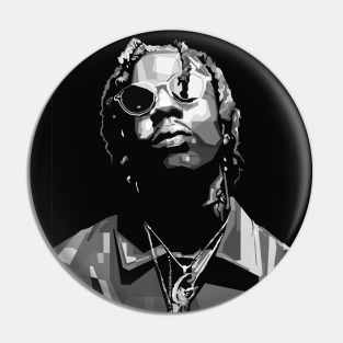 Musician Rapper Pin