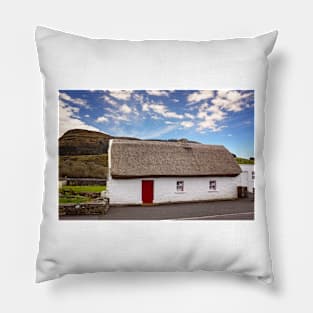 Irish Thatched Cottage Pillow