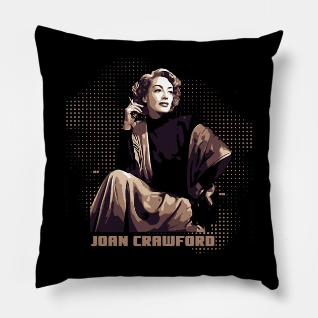 joan crawford Pillow by Nana On Here