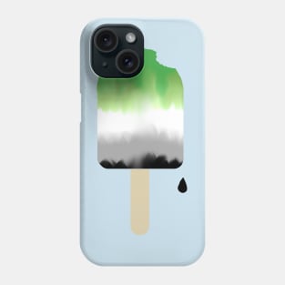 One Proud Popsicle - Aro Pride Flavor Phone Case