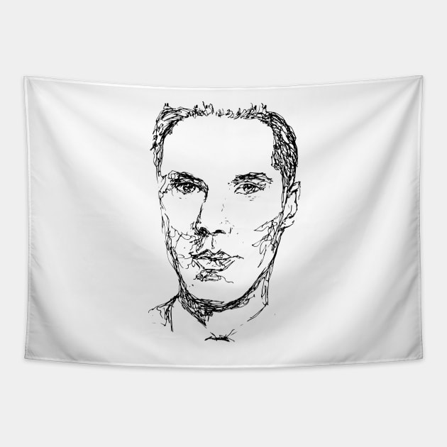 Benedict Cumberbatch Tapestry by zoebrittle