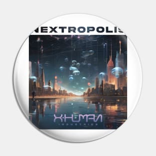 Nextropolis Xhuman future city Pin