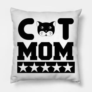 Cat Mom T Shirt For Women Men Pillow