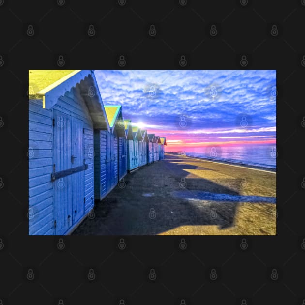 Cromer Beach at Sunset by vincentjnewman