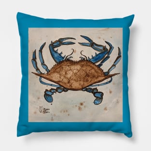Blue Crab Pillow