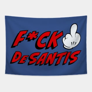 F*CK DeSantis Tapestry