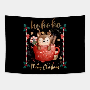 Ho Ho Ho Merry Christmas Tapestry