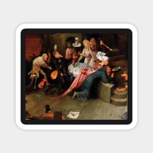 Temptation of St. Anthony - Hieronymus Bosch Magnet