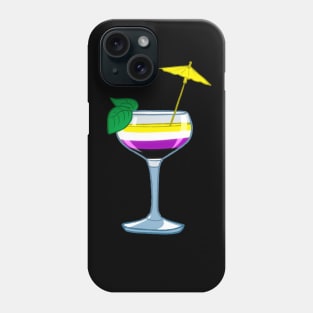 Nonbinary cocktail #2 Phone Case