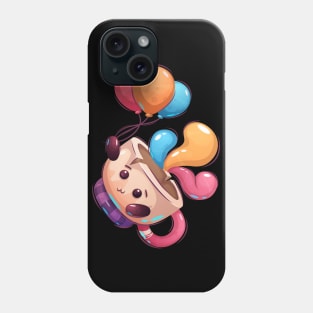 Funny cup concept art spilling falling Phone Case