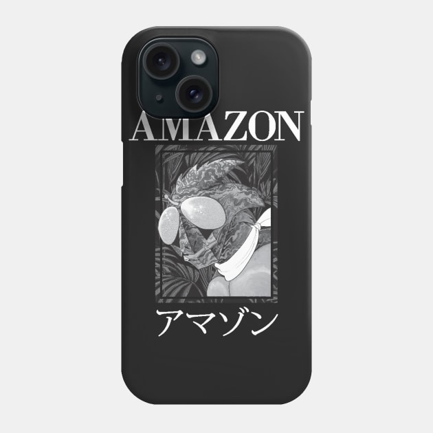 Kamen Rider Amazon Manga Art Tee Phone Case by crystal.module