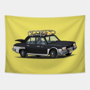 Cairo Taxi Tapestry