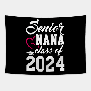 Class of 2024 Grandmother Senior Gifts Funny Senior Nana Tapestry