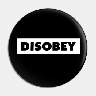 Disobey Pin