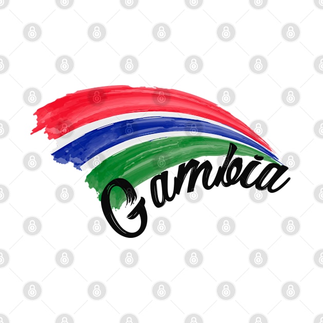 Gambia flag by SerenityByAlex