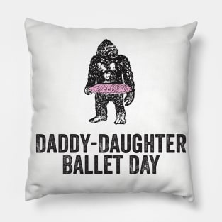 Daddy-Daughter Ballet Day Pillow