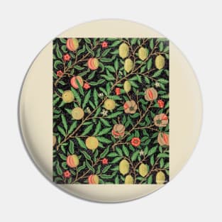 William Morris Fruit Pattern Pin