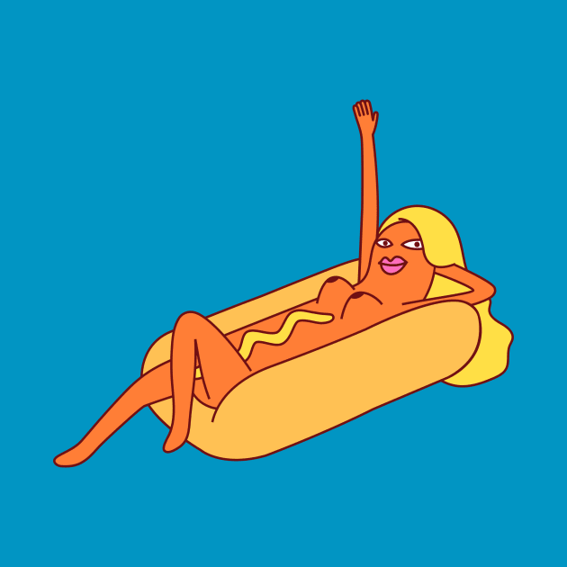 Miss Hot Dog by simonox