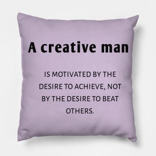 Creative man motive Pillow