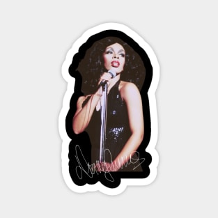 Donna Summer Signature Original Aesthetic Tribute 〶 Magnet