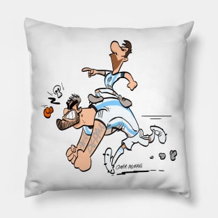 Messi and De Paul Pillow