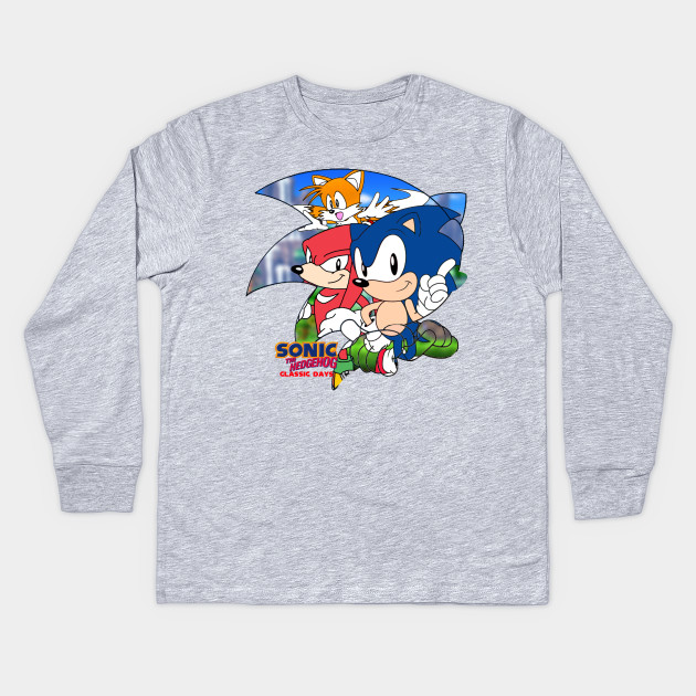Sonic The Hedgehog Classic Days Grapic Sonic The Hedgehog