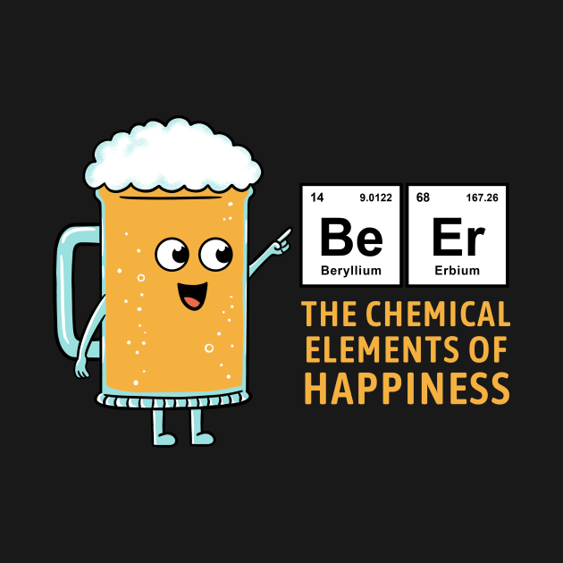 BEER CHEMICAL OF HAPPINESS by coffeeman