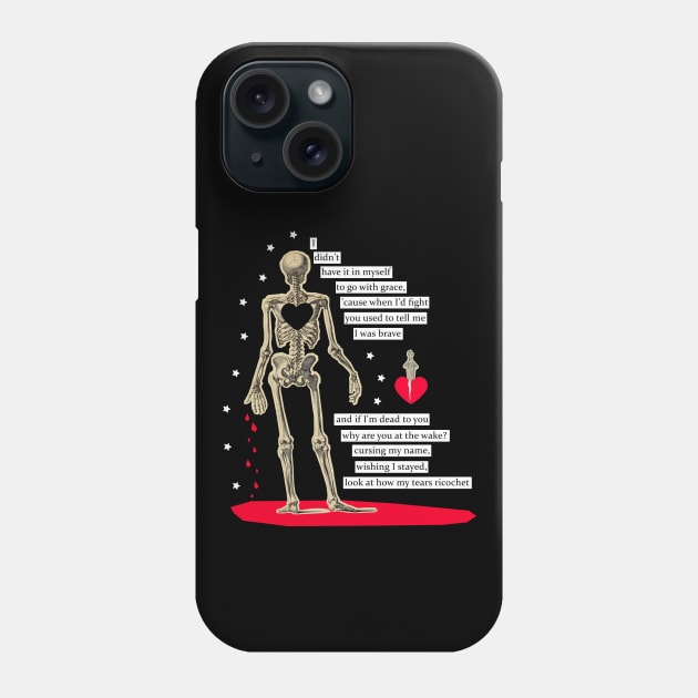 I didn't have it in myself to go with grace Phone Case by treacherousxhope