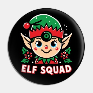 Elf Squad Pin