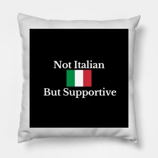 Not Italian But Supportive Pillow