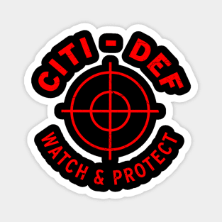 Citi-Def (Dredd) Magnet