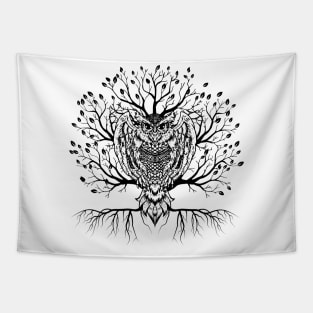 The Owl Tree Tapestry