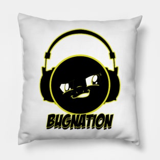 Bug Nation Logo - Yellow Pillow