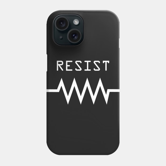 RESIST Phone Case by kingegorock