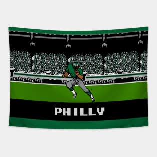 8-Bit Running Back - Philadelphia Tapestry